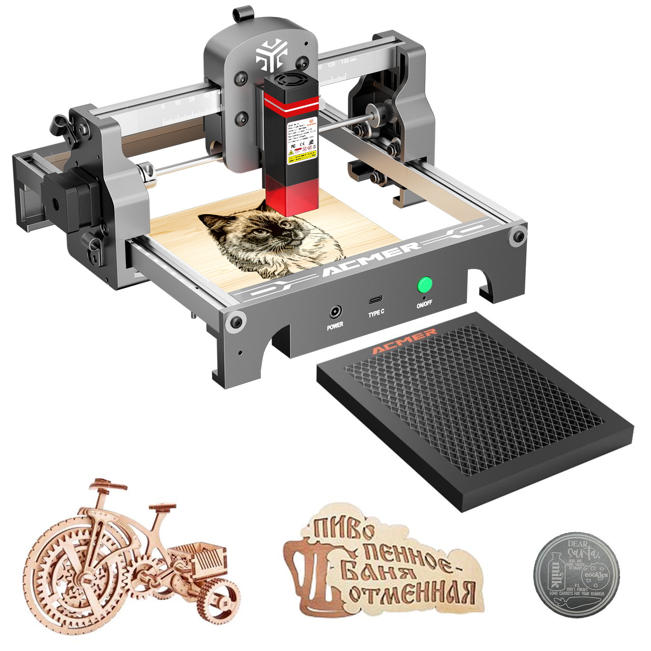 Mini Laser Engraver Cnc Router - ماكينة الحفر بالليزر المحمولة الصغيرة من