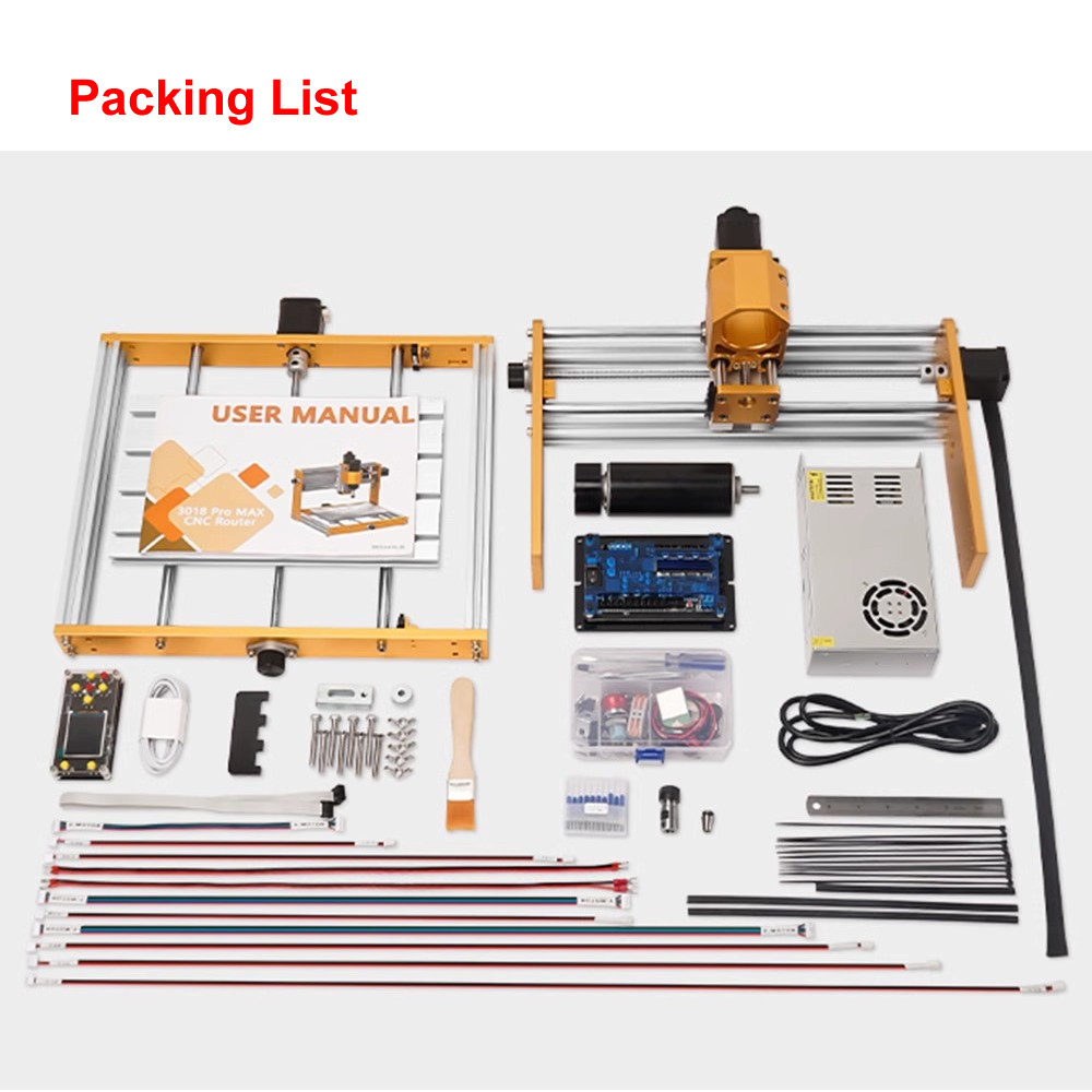 غير متصل الألومنيوم جهاز توجيه - مراجعة Mini Laser Engraver Cnc Router وسعره
